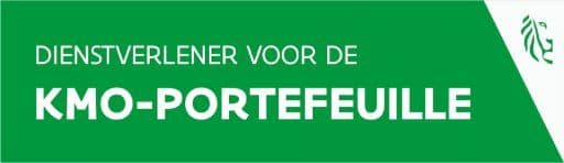 KMO-Portefeuille (erkende dienstverlener) badge
