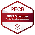 NIS 2 Directive: Senior Lead Implementor badge